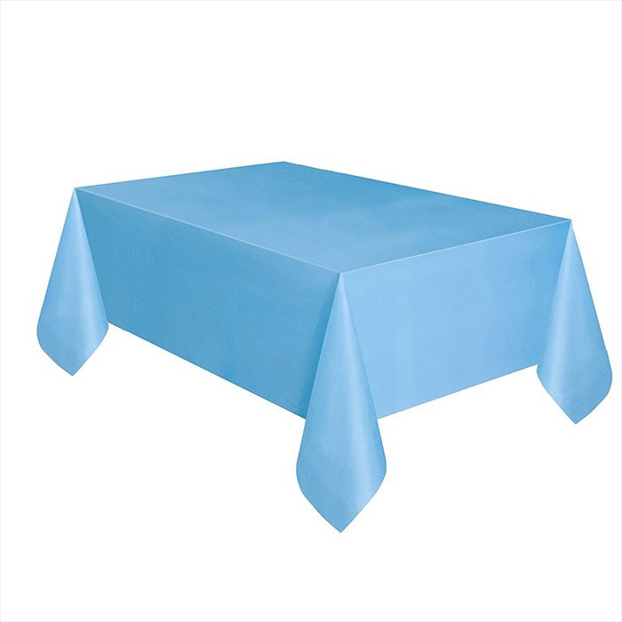 Mavi Plastik Masa Örtüsü 137x183 cm