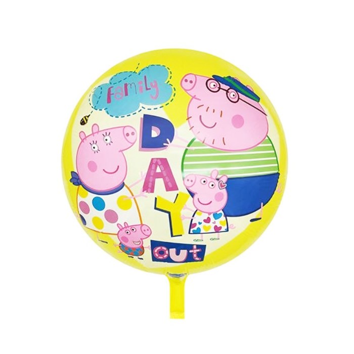 Peppa Pig Yuvarlak Folyo Balon
