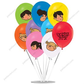 Ayaklı Balon Standı - Rafadan Tayfa Balonlu