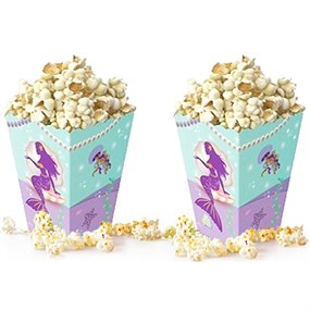 Deniz Kızı Mısır Popcorn Kutusu - 5 Adet