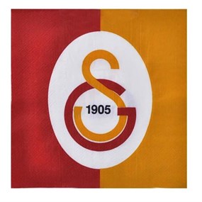 Galatasaray Doğum Günü Temalı Peçete 16 Adet - 33x33 cm