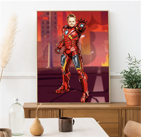 Iron Man Kişiye Özel Poster