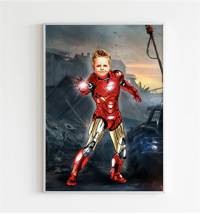 Iron Man Kişiye Özel Poster