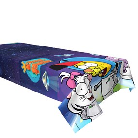 Kral Şakir Uzay Temalı Masa Örtüsü 120 cm x 180 cm