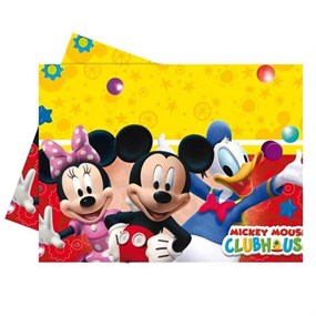 Mickey Mouse Plastik Masa Örtüsü 120x180 cm