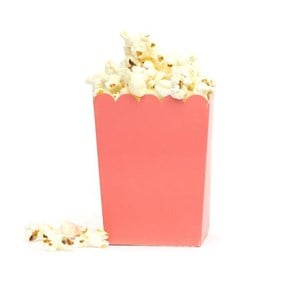 Pembe Popcorn Kutusu - 5 Adet