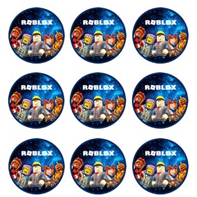 Roblox Temalı Sticker 10 Adet - 5 cm
