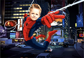 Spiderman Kişiye Özel Poster