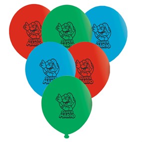 Super Mario Konsepti Balon - 5 Adet