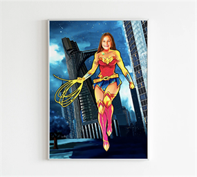 Wonder Woman Kişiye Özel Poster