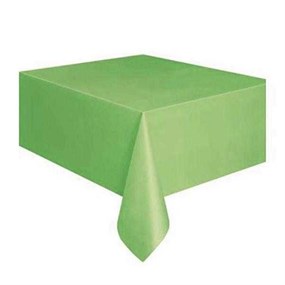 Yeşil Plastik Masa Örtüsü 137x183 cm