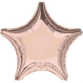 Yıldız Rose Gold Folyo Balon - 40 cm