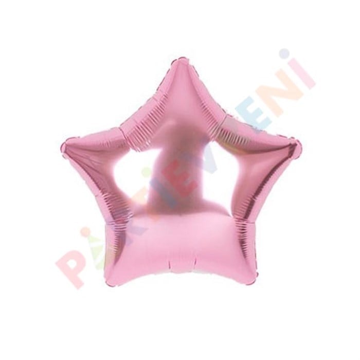 Yıldız Pembe Folyo Balon - 40 cm
